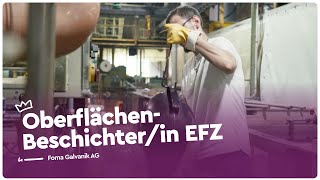 Teile veredeln als Oberflächenbeschichter/in EFZ - Foma Galvanik AG | Lehrstellenvideo | Yousty