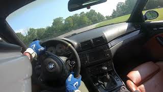 Turning Laps my BMW M3 for ALS Awareness