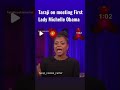 Taraji on meeting First Lady Michelle Obama.#shorts #viral #fyp #tarajiphenson #obama