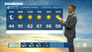 Mild weather week ahead