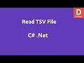 C# Read TSV File