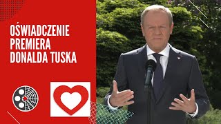 Oświadczenie Premiera Donalda Tuska
