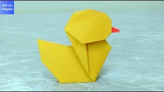 Origami Tutorial - How to make a paper Duck?