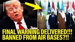 Trump PANICS as ARAB NATIONS give FINAL WARNING!!!