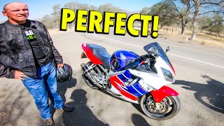 FIRST RIDE HONDA F4i CBR 600cc! #MAXYDAILY #034