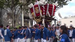 北戸川ふとん太鼓会『堺まつり2019』大パレード