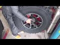 【ジムニー】　7.50Ｒ16から235 85Ｒ16へタイヤ交換