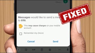 how to remove remember my choice on SMS messaging app | how to undo never allow text messages sms