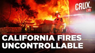 California Wildfire Live | Six Fires Burning In Los Angeles County | LIVE Palisades Fire | US News