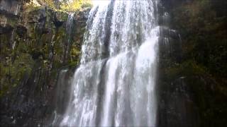 桜滝－大分県日田市天瀬