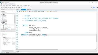 SQL OFFSET clause explained in a simple real life scenario for Beginners.