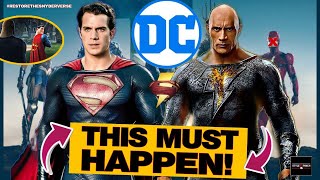 The New DCEU: Superman vs. Black Adam Fight Must Happen!