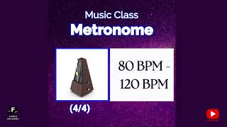 Metronome 104 BPM (4/4) - Music Class