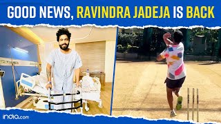Watch: Ravindra Jadeja is back, starts bowling practice