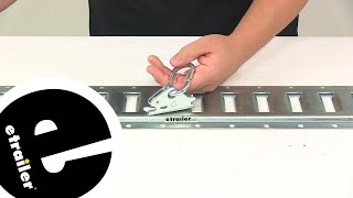 etrailer | Review of the Snap-Loc E Track Fitting with Carabiner Clip