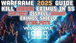 Warframe Kill Techrot Babau Eximus in 5s