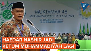 Haedar Nashir Kembali Terpilih sebagai Ketum Muhammadiyah