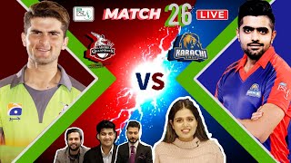 🔴 Live | Karachi Kings vs Lahore Qalandars | PSL7 | Match Preview #LQvsKK