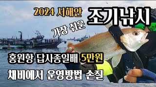 [조기대첩]서해안 서천 홍원항 조기낚시 시즌!! 손맛 마릿수 사이즈!! 굿굿 /가장 쉬운낚시 국민낚시 가족낚시