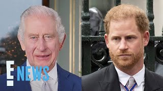 How Prince Harry Is Reacting to King Charles III's Cancer Diagnosis | E! News