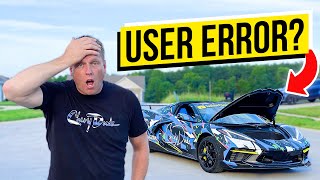 C8 Corvette Frunks Flying Open. My response and how to fix it