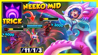 🎃🦎 TRICK OR TRICK YOUR WAY UP TO HIGH ELO WITH NEEKO MID! | Masters Neeko | Erick Dota