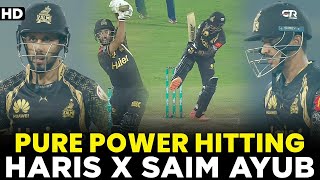 Pure Power Hitting | Haris X Saim | Multan Sultans vs Peshawar Zalmi | Match 5 | HBL PSL 8 | MI2A