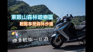 東眼山國家森林遊樂區｜步道非常好走的森林區｜機車一日輕旅