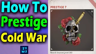 How To Prestige Cold War (Leveling System)