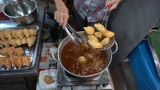 How to make Thai Curry Puff/ASIA STREET FOOD