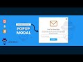 Popup Modal Using HTML, CSS & JS | Coder Uncle