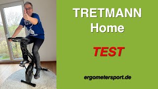 Klappbarer Heimtrainer Tretmann Home im Test #ergometersport