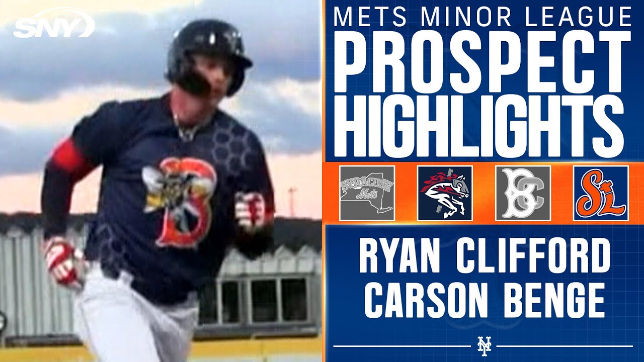 Mets Prospects Ryan Clifford And Carson Benge Put On Impressive Hitting ...