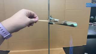 Burning splint test