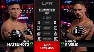 LFA 154: Jean Matsumoto vs Marlon Basilio | March 10, 2023