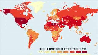 The Highest Temperatures Ever Recorded