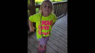 Father's day from 4 year old Hadley's perspective.