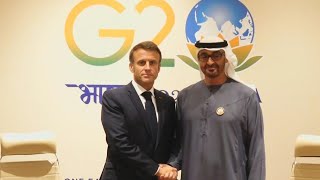 France's Macron meets UAE President Sheikh Abdullah bin Zayed | AFP