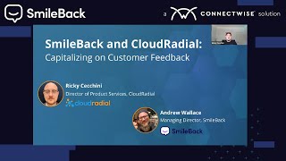 SmileBack Webinar: SmileBack \u0026 CloudRadial Better Together – Capitalizing on Customer Feedback