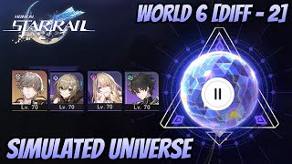 Honkai: Star Rail - Simulated Universe World 6 [Diff - 2]