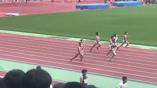 20230520 静岡県高校陸上女子100m予選6組