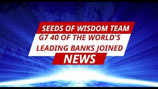 🌍  BREAKING NEWS 40 OF THE WORLD'S LEADING BANKS JOINED  G7-LED Here comes #CBDCs. #g7