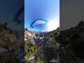 Paragliding is definitely the easiest aircraft 😍❤️ #paragliding #insta360x3 #flying