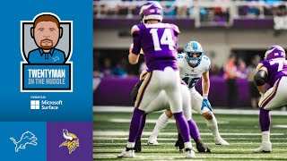 Lions vs. Vikings Sunday Night Football Preview | Twentyman in the Huddle