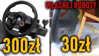 Kierownica do PC 300zł VS 30zł domowej roboty!🔧👨‍🔧