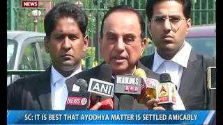 SC :  It is best that Ayodhya matters is settled amicably