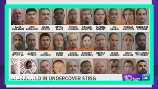 30 people arrested after undercover investigation in Polk County