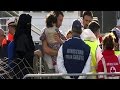 Rescued migrants arrive in Italy after deadly week in the Mediterranean