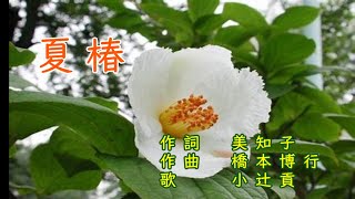 夏椿（なつつばき)    作曲橋本博行　作詞美知子　　歌小辻　貢