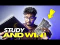 Study With Me for 3 Hours and Win 1000/-